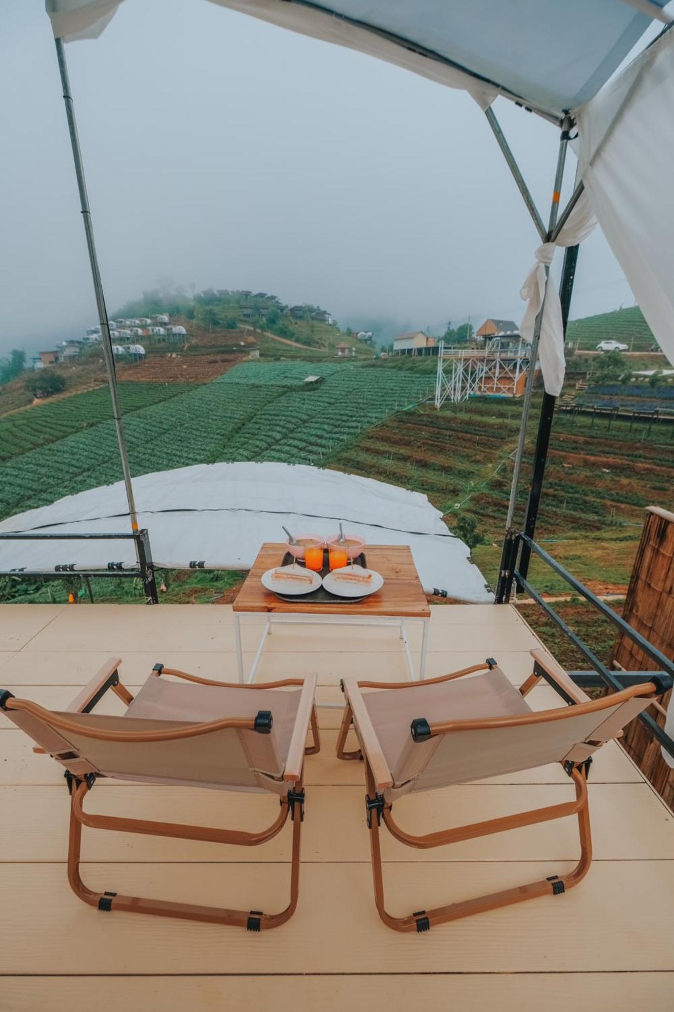 ภูวินคาเฟ่ โฮมสเตย์ Phuwin Cafe Homestay Mon Jam ภายนอก รูปภาพ